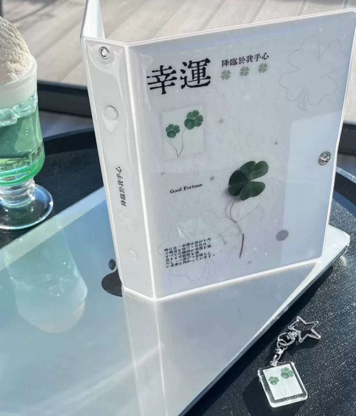 Lucky Book Original A6 loose-leaf card book 3-inch 5-inch square small card photo storage Salty ins