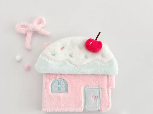 Rizhi Store · Original Small House Plush Card Book One-square Star Chasing Card Storage Book Loose-leaf Photo Album